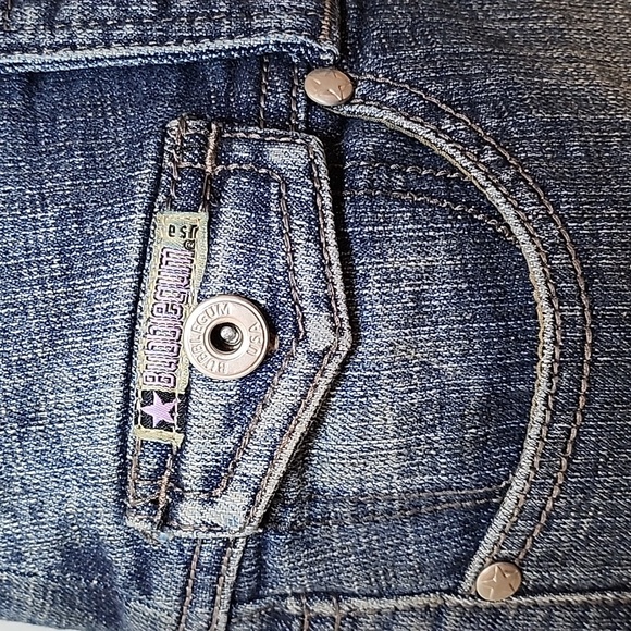 Vintage BUBBLEGUM Micro Dinem Skirt Sz 3/4 - Picture 5 of 16